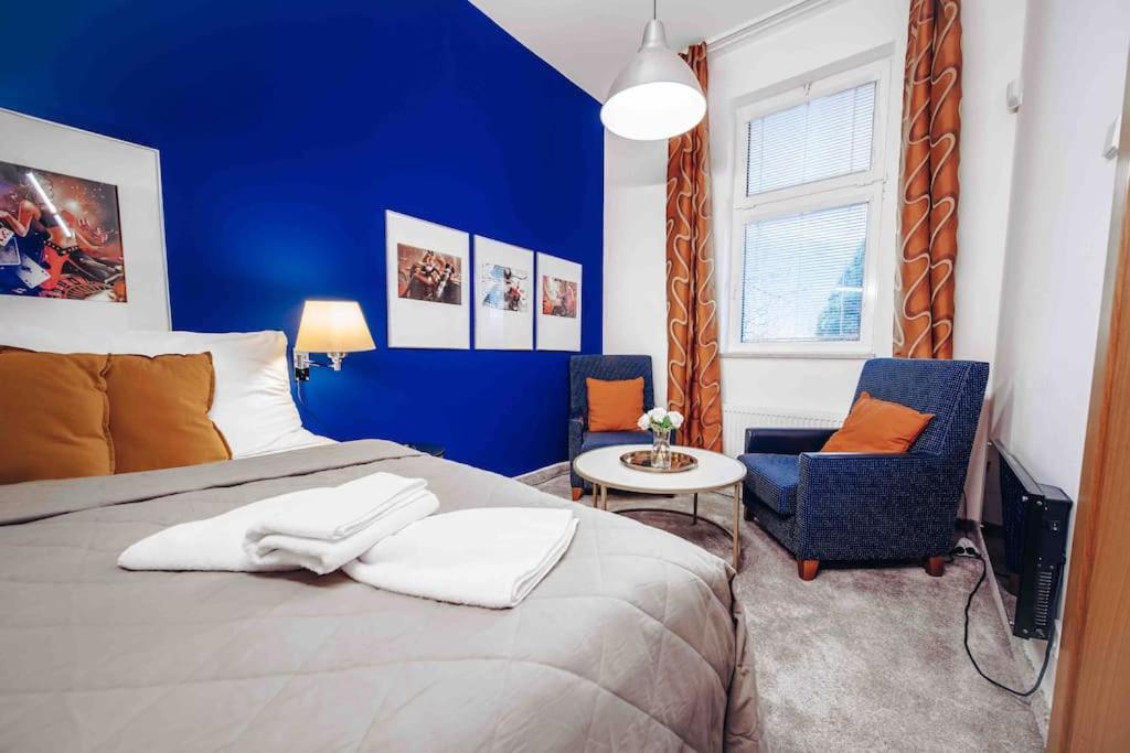 Unique Apartment With Private Pool, Cinema, Spa Prag Exteriör bild